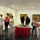 Inauguração da exposição de pintura de E. Cipriano